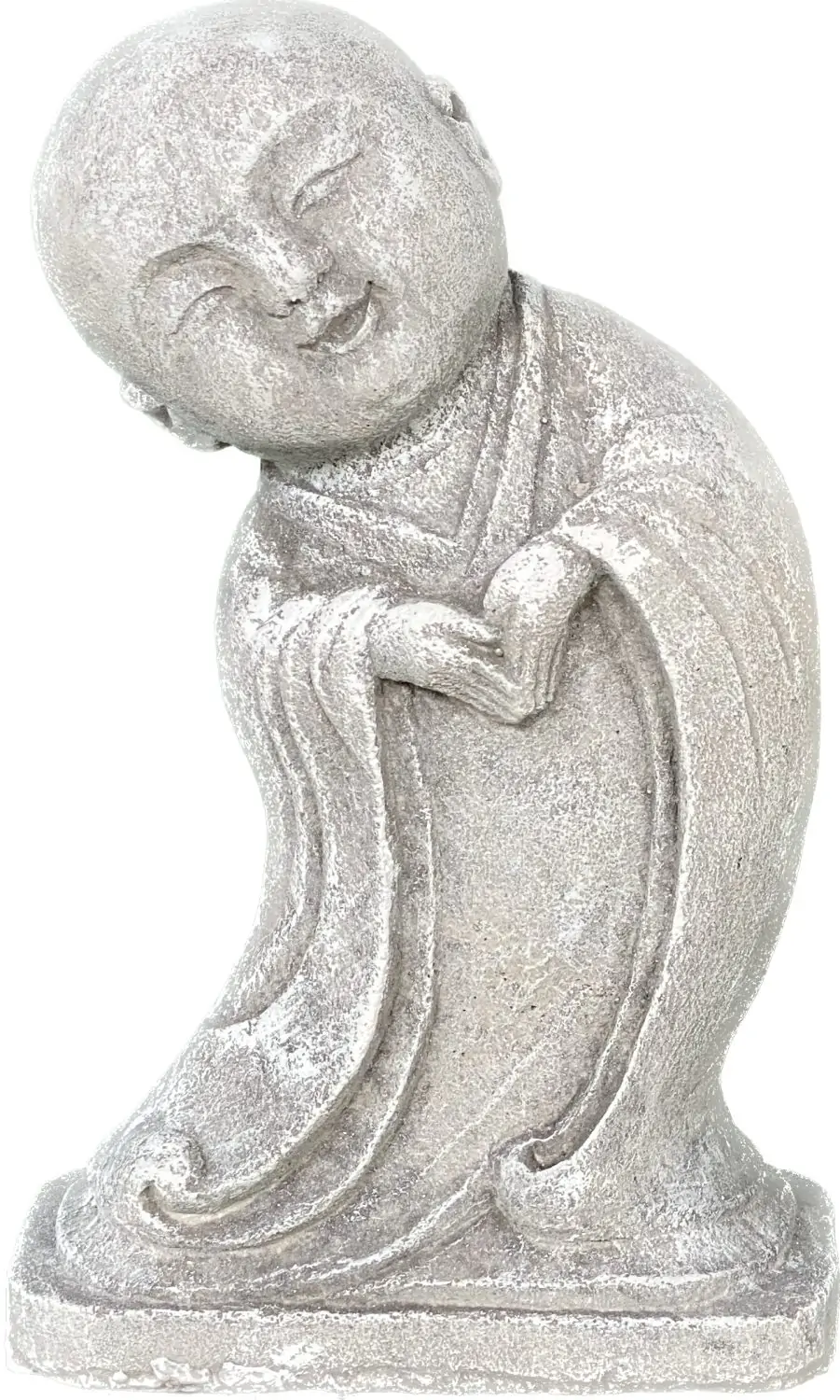 Artikelbild 10 des Artikels “Ling - Mönch, stehend, seitlich gebeugt, 35 cm H | Steinguss “
